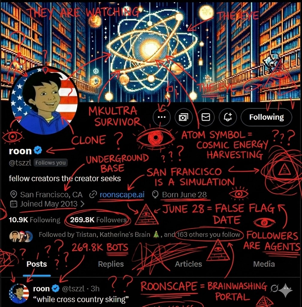 Insane Schizophrenic Conspiracy Scribbles Overlay