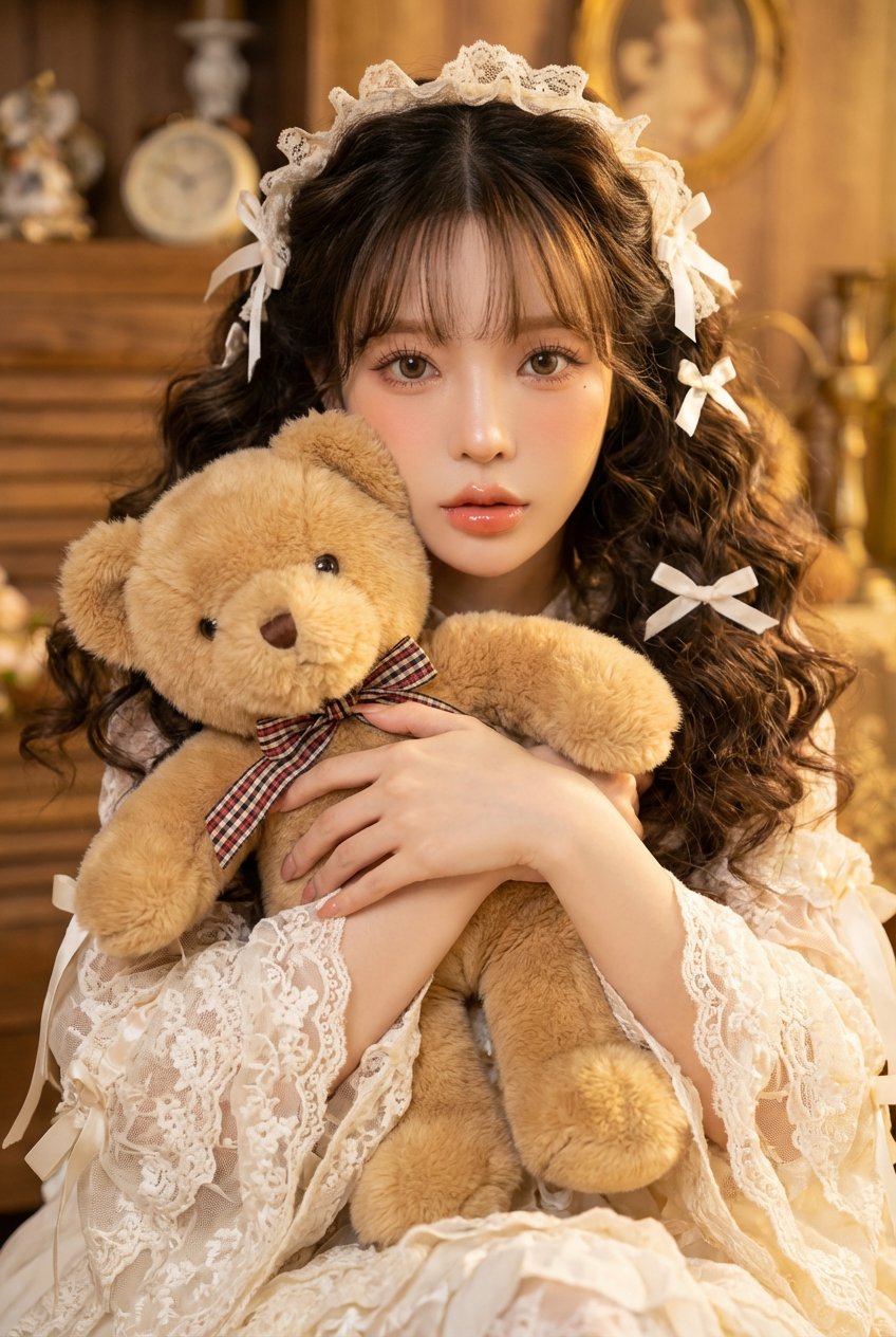 Anissa's Prompt Creates Dollcore Vintage Style: Warm Nostalgia and Delicate Imagination - 3