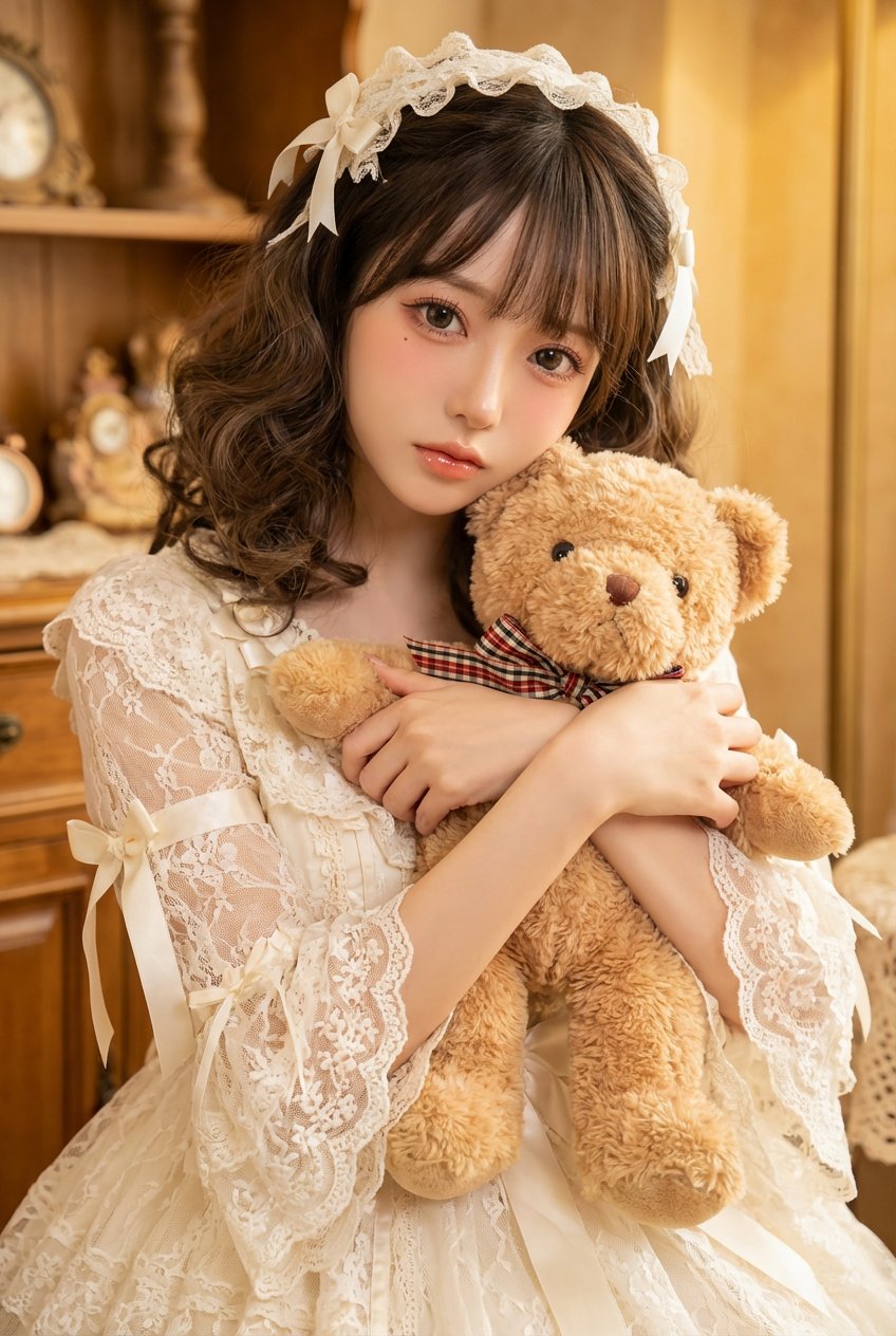 Anissa提示词打造人偶感复古风格:温暖怀旧,细腻幻想