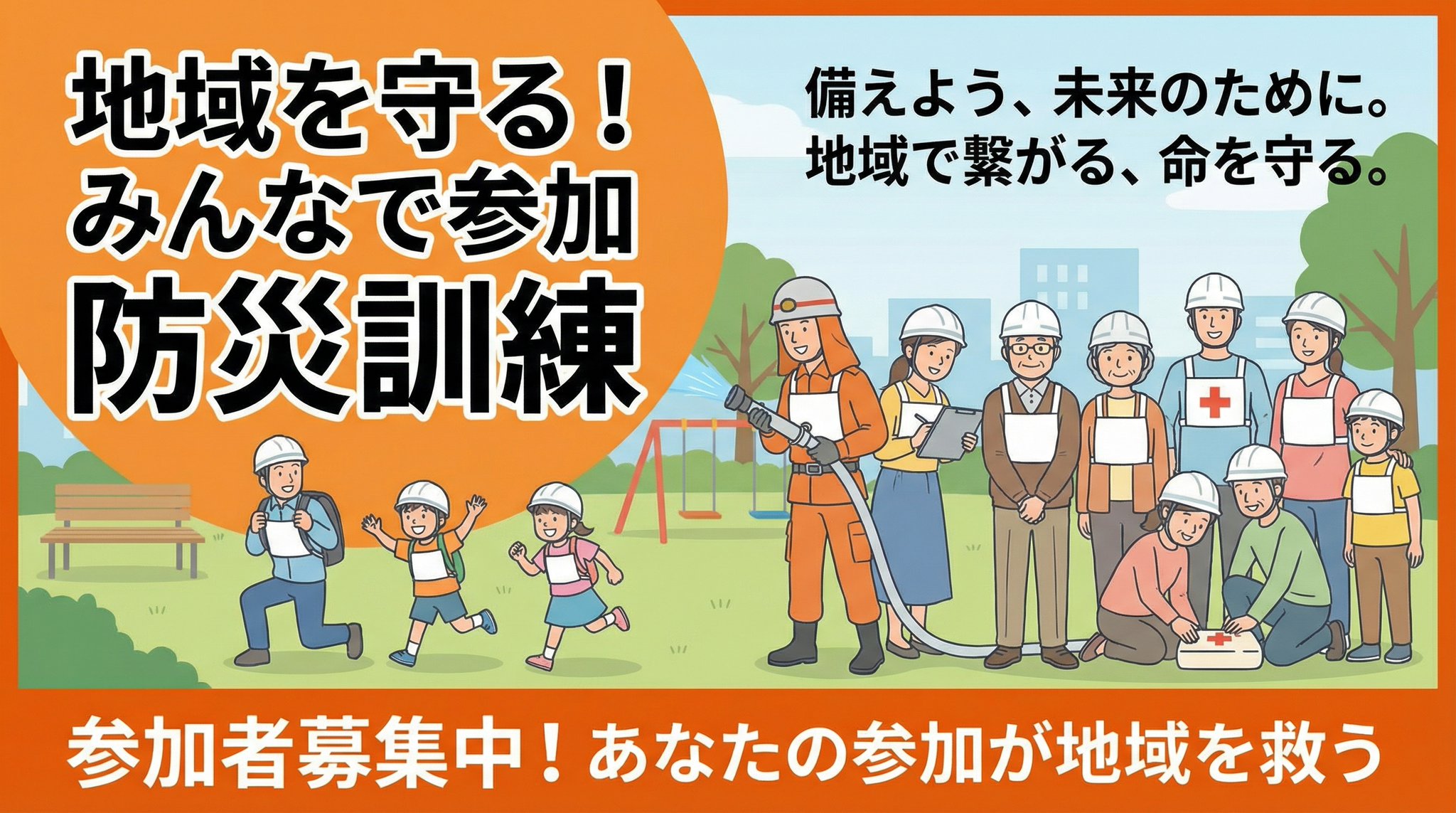 Disaster Drill Banner 16:9