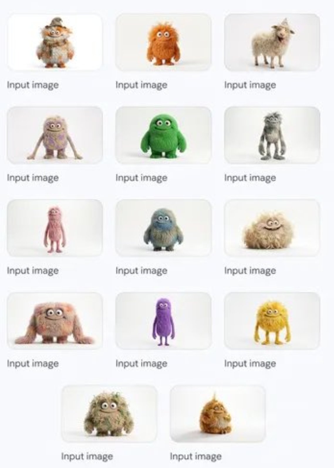 Multi-Character Reference Image Group