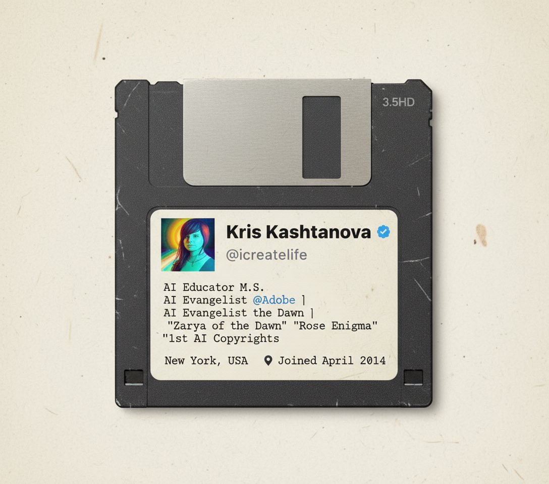 Turn Your X Account into a Floppy Disk in the 90s