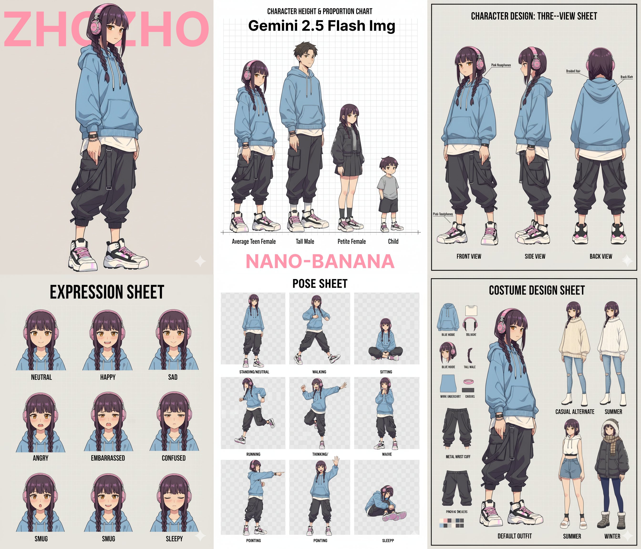 nano-banana One-Click Role and Storybook Creation!