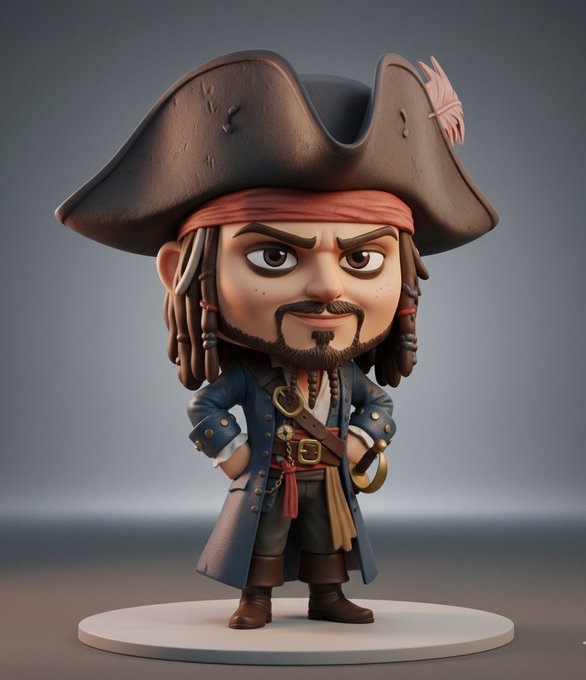 Character Becomes 3D Collectible Chibi Figure