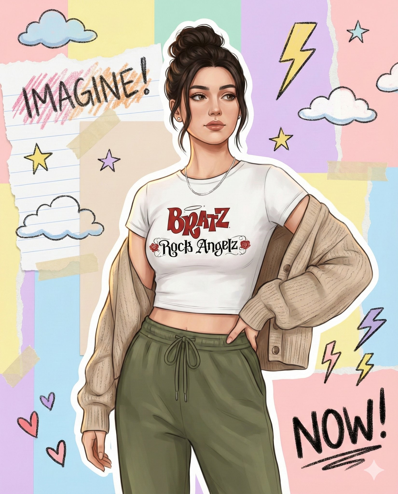 Artistic Digital Scrapbook Style