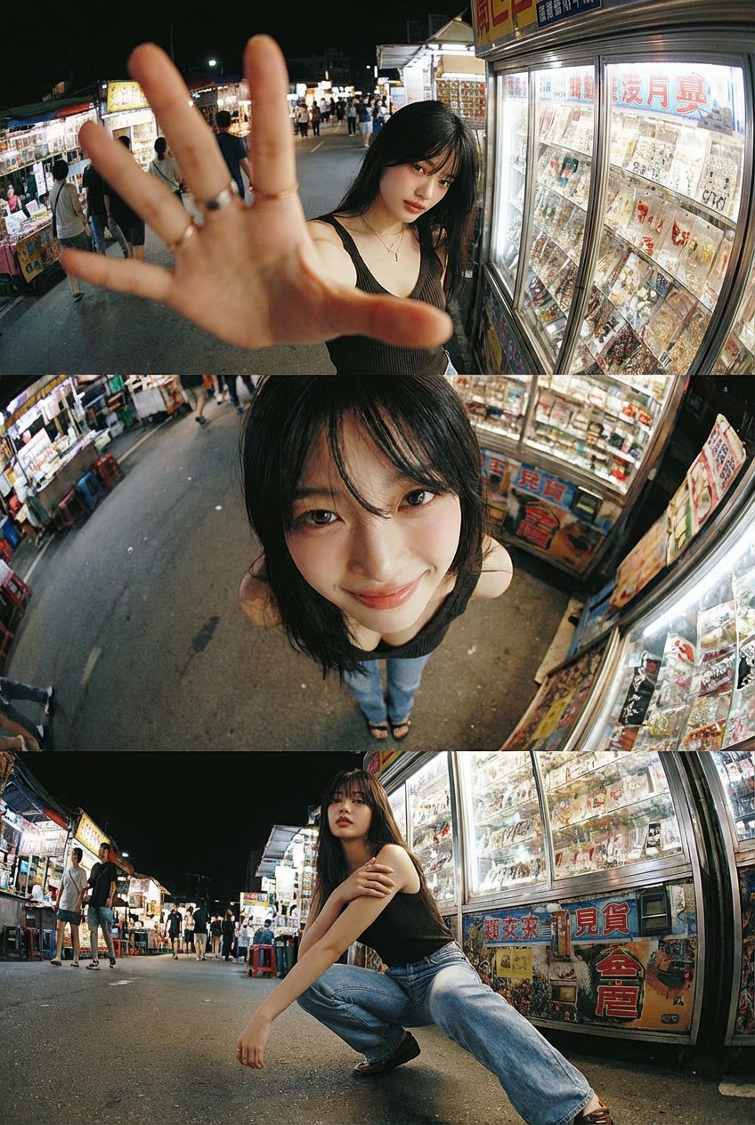 Remix Edit: Extreme Wide-Angle Perspective & Dynamic Poses