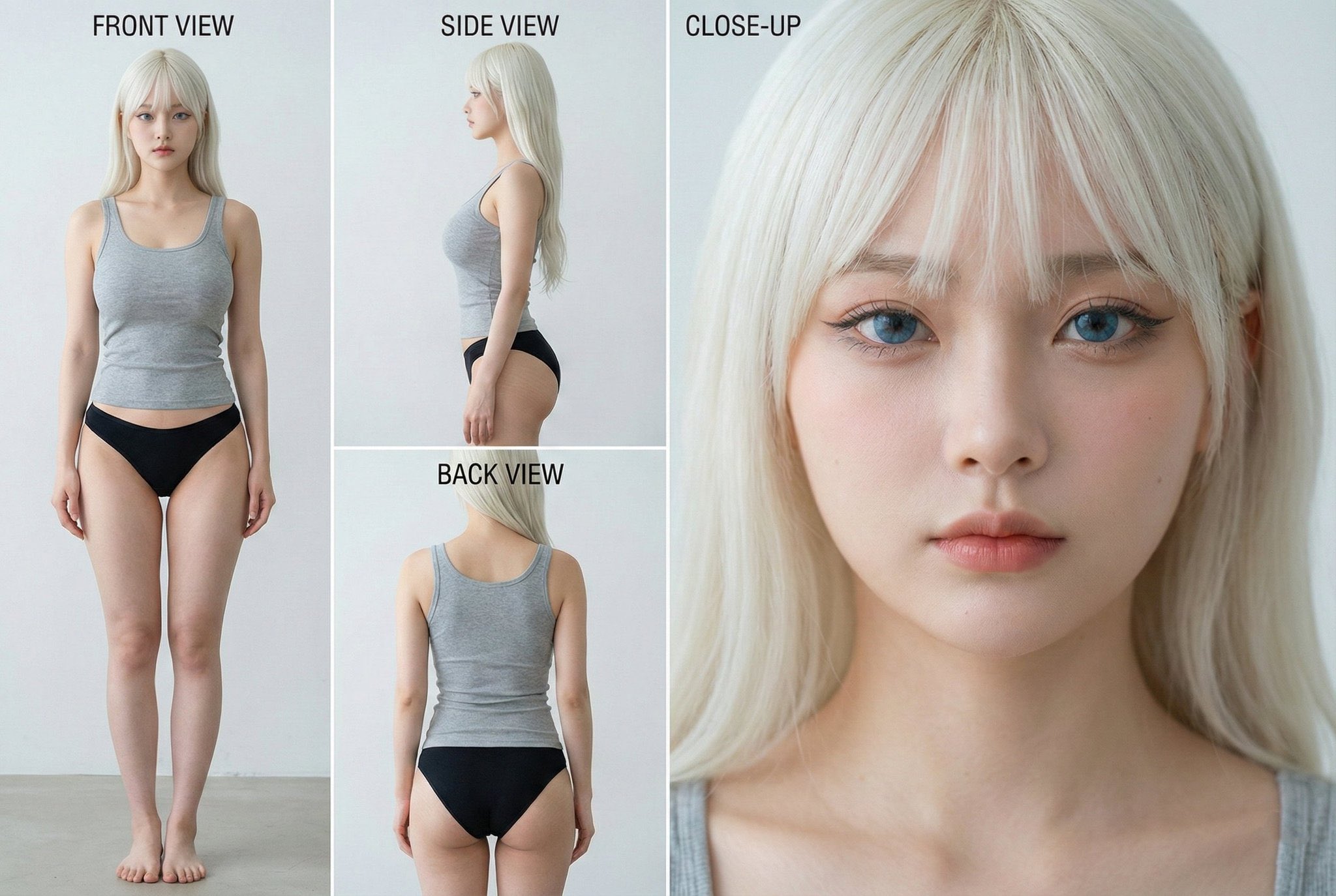 角色卡多角度视角制作指南