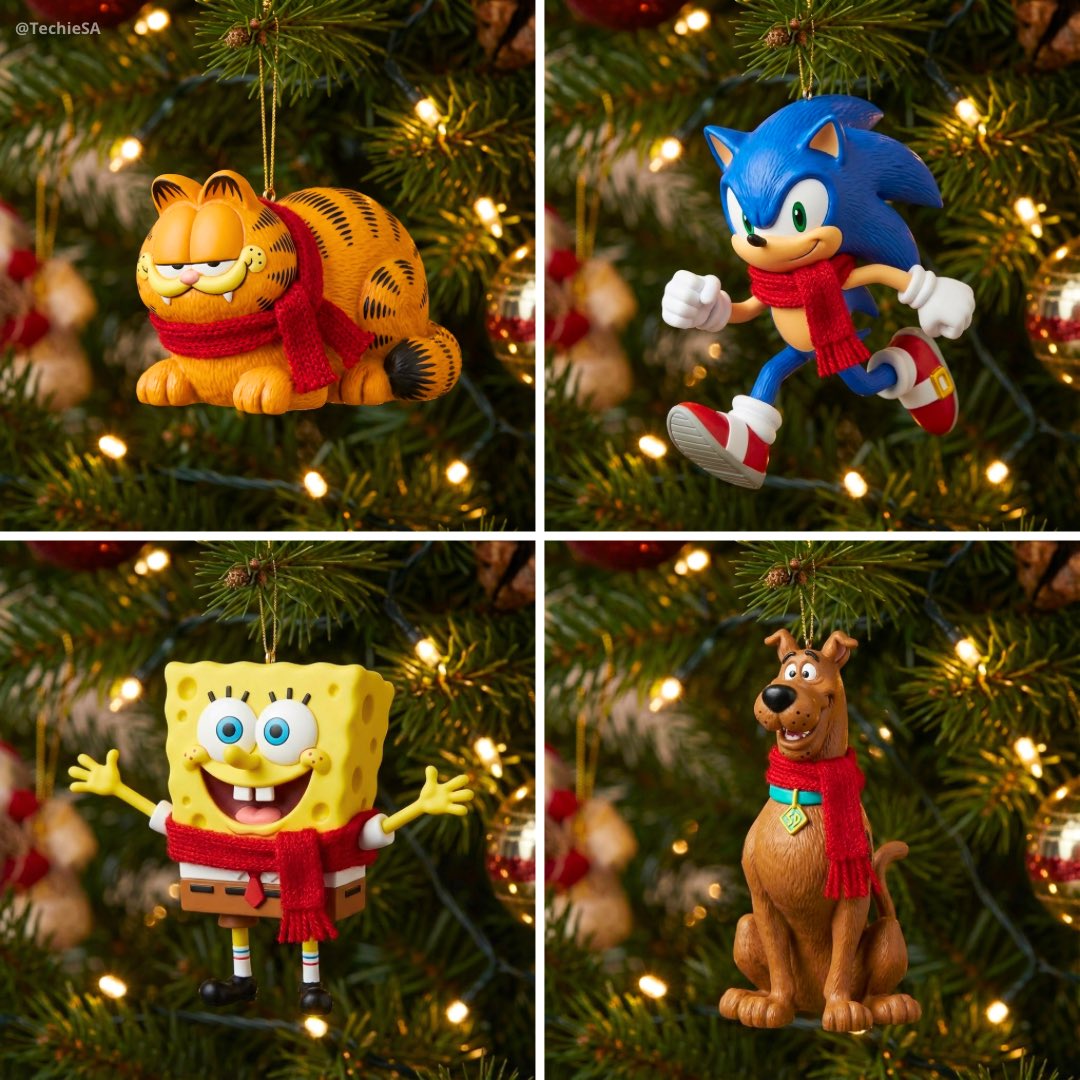 NANO BANANA PRO Christmas Cartoon Ornaments