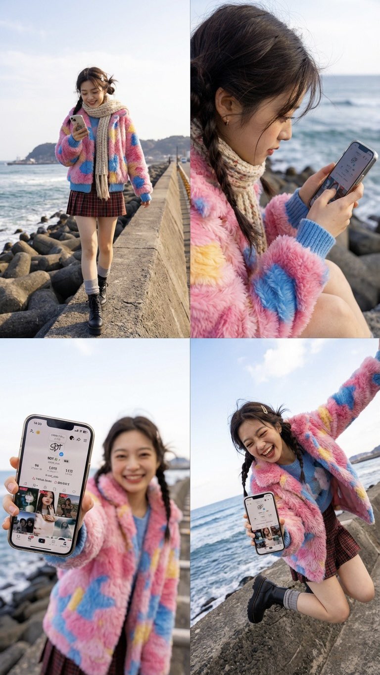 Nano Banana Pro: 2x2 Grid Image Generation