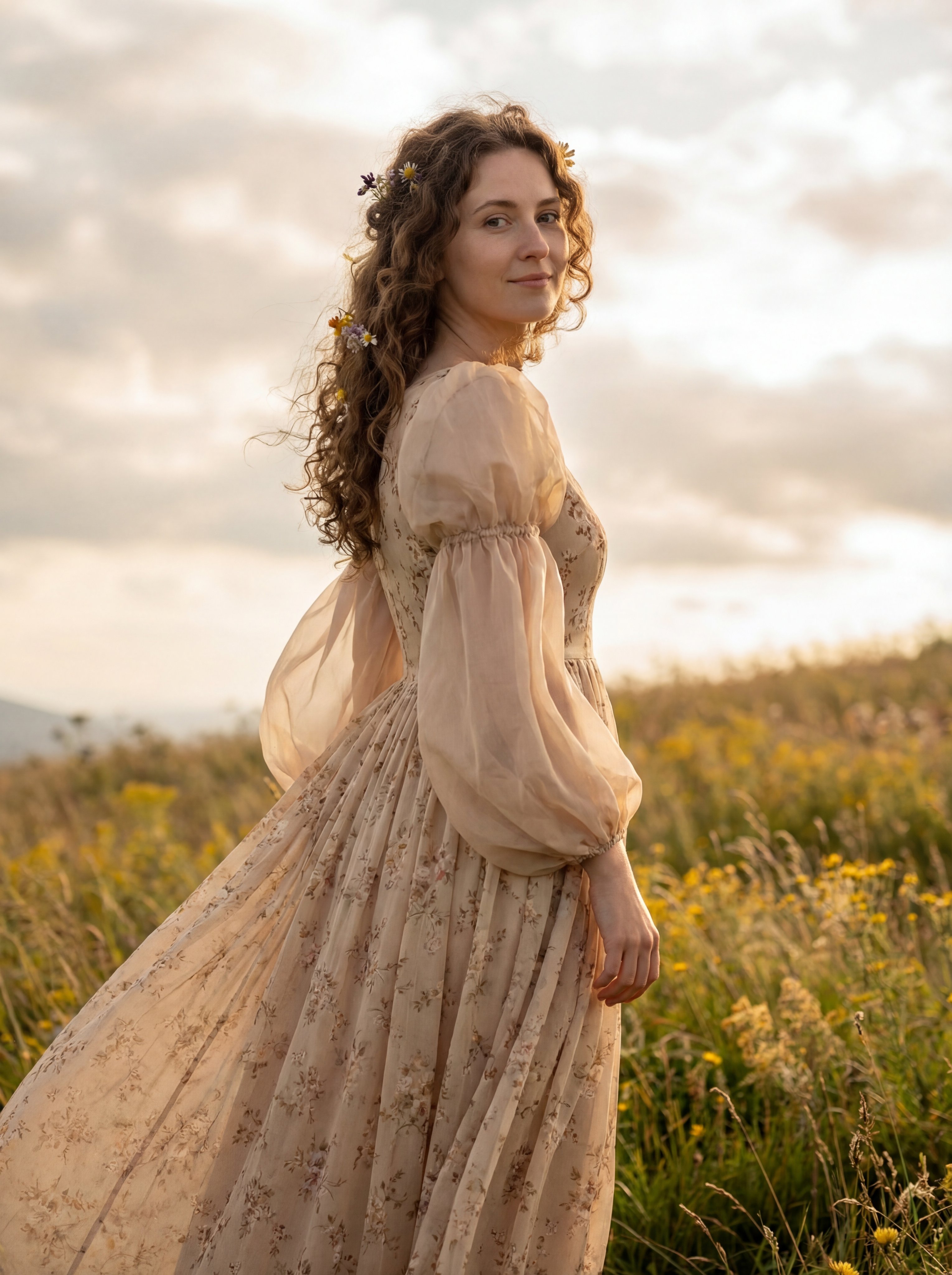 Dreamy Highland Portrait: Nano Banana Pro 4K